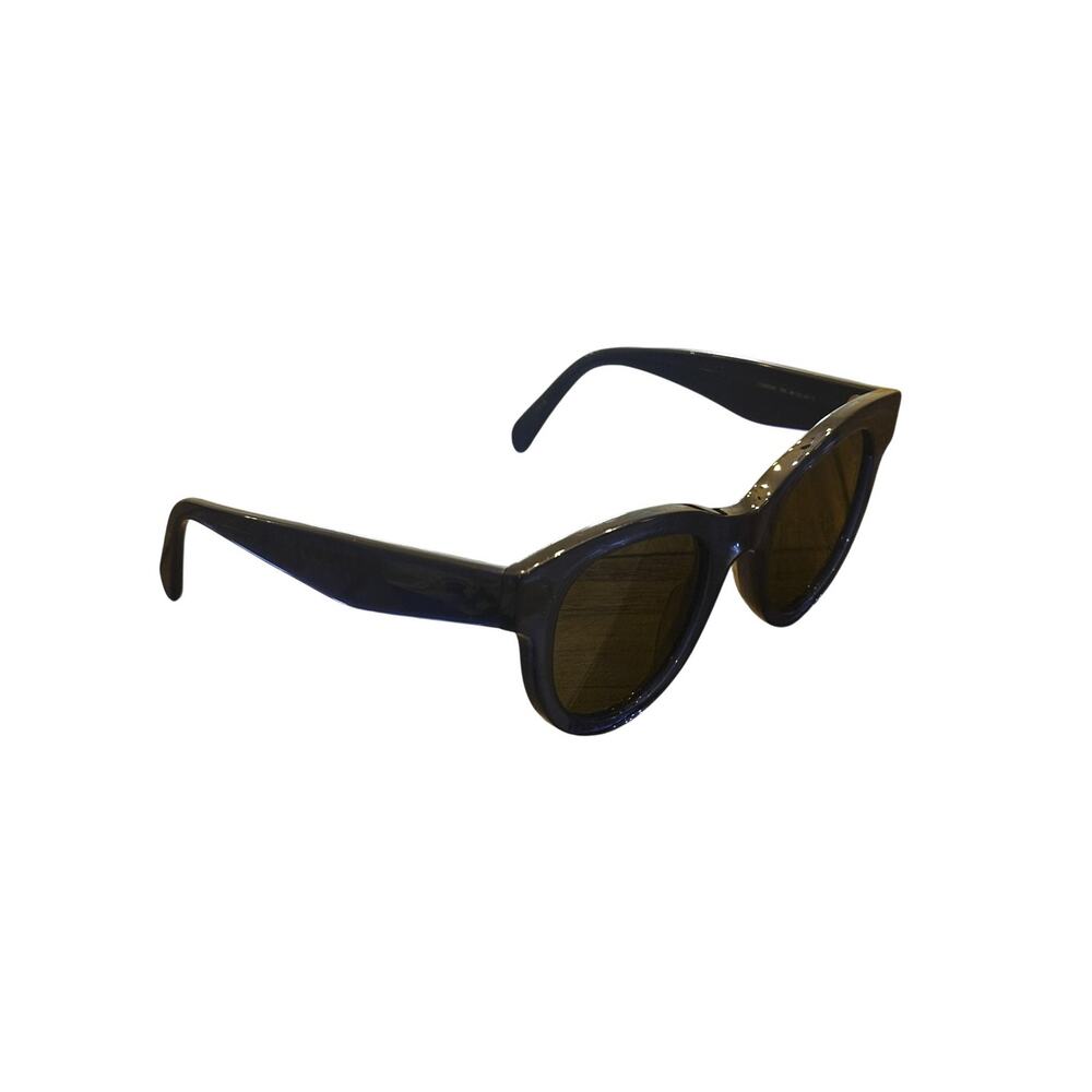 Celine CL4003IN 90E Baby Audrey Blue Frame Brown Gradient Oval Sunglasses - Picture 4 of 9